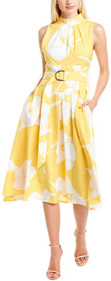 Gracia Shirred A-Line Dress