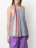 Thumbnail for your product : Paul Smith Striped Silk Scarf