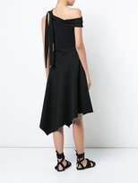 Thumbnail for your product : Derek Lam 10 Crosby One Shoulder Midi Dress