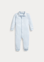 Thumbnail for your product : Ralph Lauren Cotton Interlock Polo Coverall