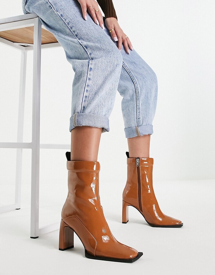 Tan High Heel Boots | Shop the world's largest collection of fashion |  ShopStyle UK