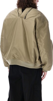 ジャケット・アウター Y/PROJECT double zip bomber jacket Y/Project Beige Double Zip Bomber Jacket Y/Project
