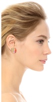 Thumbnail for your product : Iosselliani Stone Stud Clip On Earrings
