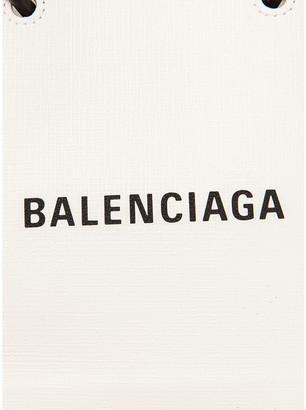 Balenciaga XXS Shopping Tote Bag in White | FWRD