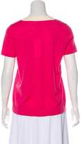 Thumbnail for your product : Akris Punto Wool Short Sleeve Top w/ Tags