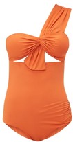 Thumbnail for your product : Marysia Swim Venice One-shoulder Cutout Swimsuit - Orange