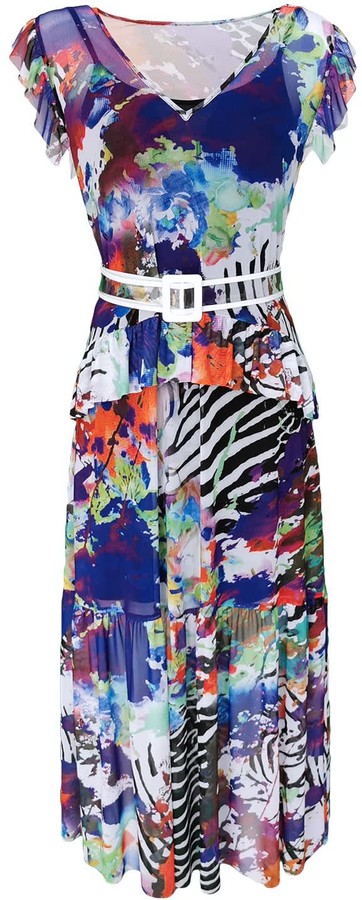 one piece dress that looks like two