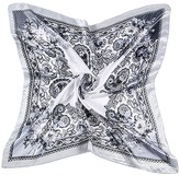 Thumbnail for your product : Greenlans Women's Fashion Flower Printing Square Scarf Stole Echarpe Polyester Shawl Wrap