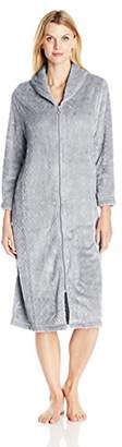 Karen Neuburger Women's Plush Soft Warm Fleece Bathrobe Robe Pajama Pj