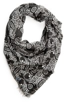 Thumbnail for your product : MANGO Skull scarf