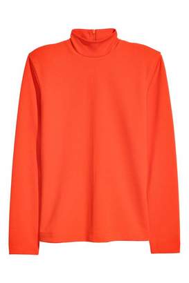 H&M Turtleneck Sweater - Orange - Women