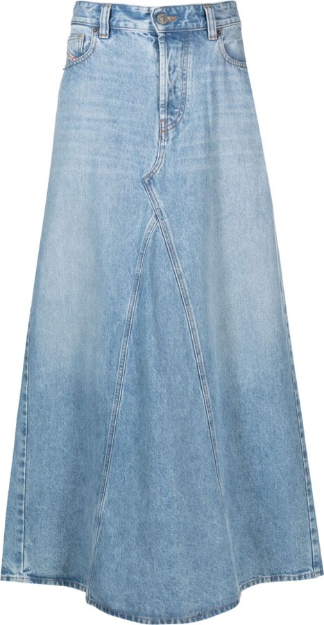 Women's Skirts Clear blue