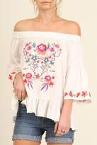 Thumbnail for your product : Umgee USA Talk Flirty Top
