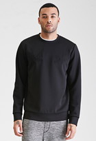 Thumbnail for your product : 21men 21 MEN Embroidered Scuba Knit Pullover