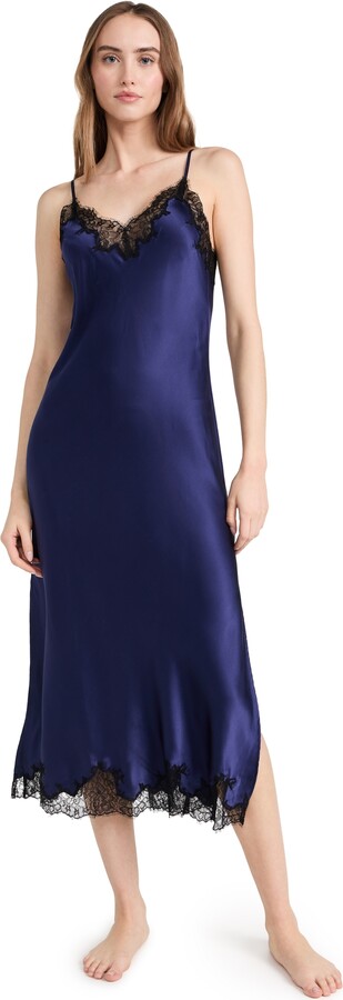 Journelle Charlotte Long Silk Slip