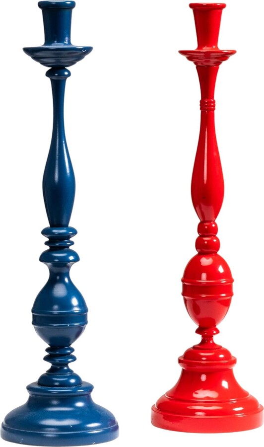 1stDibs Pair Of Wooden Candle Holders By Germund Paaer For Kalevala Koru, Finland, 1940s