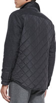 Thumbnail for your product : Michael Kors Quilted Shirt-Jacket