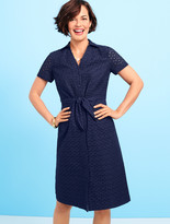 Thumbnail for your product : Talbots Eyelet Tie Front Shirtdress