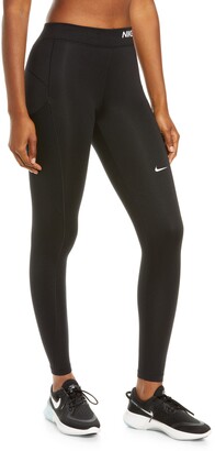 Nike Pro Therma-FIT Mid Rise Pocket Leggings - ShopStyle