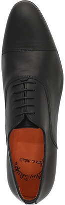 Santoni Wilson leather Oxford shoes