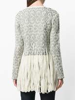 Thumbnail for your product : Loewe textured fringe cardigan