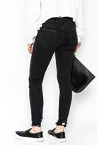 Thumbnail for your product : Just USA Destroyed Hem Skinny Jean