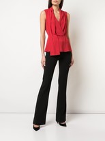 Thumbnail for your product : Altuzarra Koral sleeveless draped top