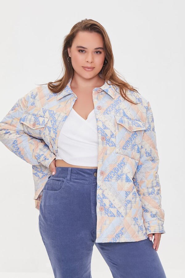 Plus Size Floral Jackets | Shop the world's largest collection of 