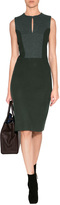 Thumbnail for your product : Fendi Wool Dress in Grey/Deep Forest