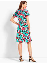 Thumbnail for your product : Talbots Botanical Jersey Shift Dress