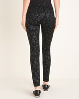 Thumbnail for your product : Chico's Secret Stretch Coated Leopard-Print Jeggings