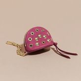 Thumbnail for your product : Burberry Studded Leather Coin Case