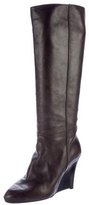 Thumbnail for your product : Tod's Leather Wedge Boots