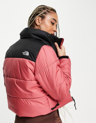 The North Face Saikuru cropped jacket in pink Exclusive at ASOS - ShopStyle
