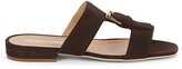 Thumbnail for your product : Sergio Rossi Cachemire Suede Sandals