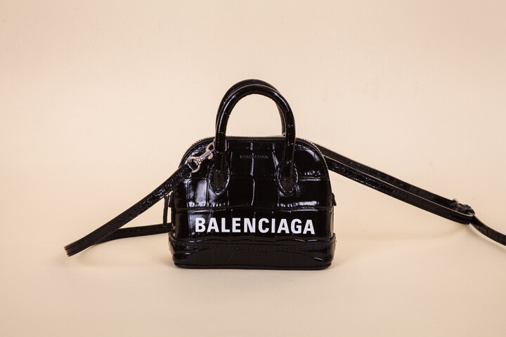 Balenciaga Ville Super Mini Top Handle Bag - ShopStyle