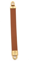 Thumbnail for your product : Tory Burch Lock Closure Leather Bracelet