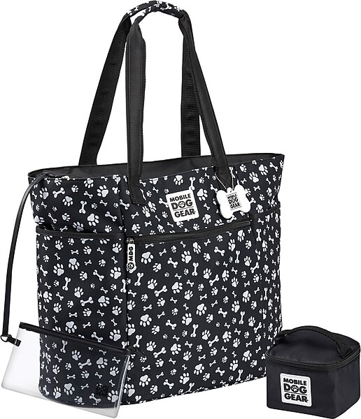 Mobile Dog Gear Dogssentials Tote Bag, Black/White (MDG202-10)
