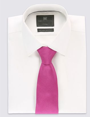 Marks and Spencer Pure Silk Textured Tie