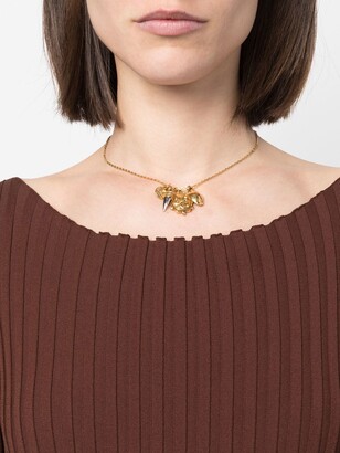 Goossens Maunaloa charm-detail necklace