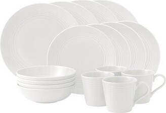 Royal Doulton Exclusively for Gordon Ramsay GR Maze Royal Doulton Exclusively for 16-Piece Dinnerware Set, Service for 4