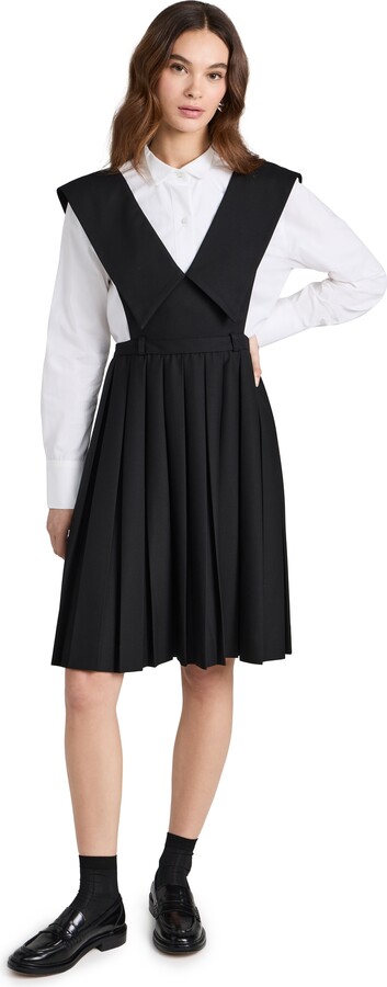 Sandy Liang Alps Pinafore Dress