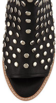 Thumbnail for your product : Loeffler Randall Ione Studded Open-Toe Ankle Boot
