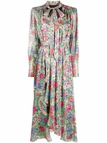 Thumbnail for your product : Isabel Marant Bow Floral Print Dress