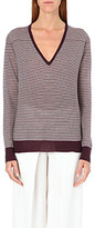 Thumbnail for your product : Joseph Stripe cashmere jumper