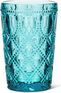 Dakota Fields Jewel and Bead 14 oz. Highball Glass