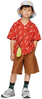 Thumbnail for your product : Jellymallow Kids Red & White 'Adieu' Short Sleeve Shirt