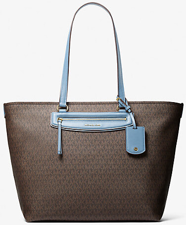 Michael Kors Jet Set Travel Extra-Large Signature Logo Tote Bag