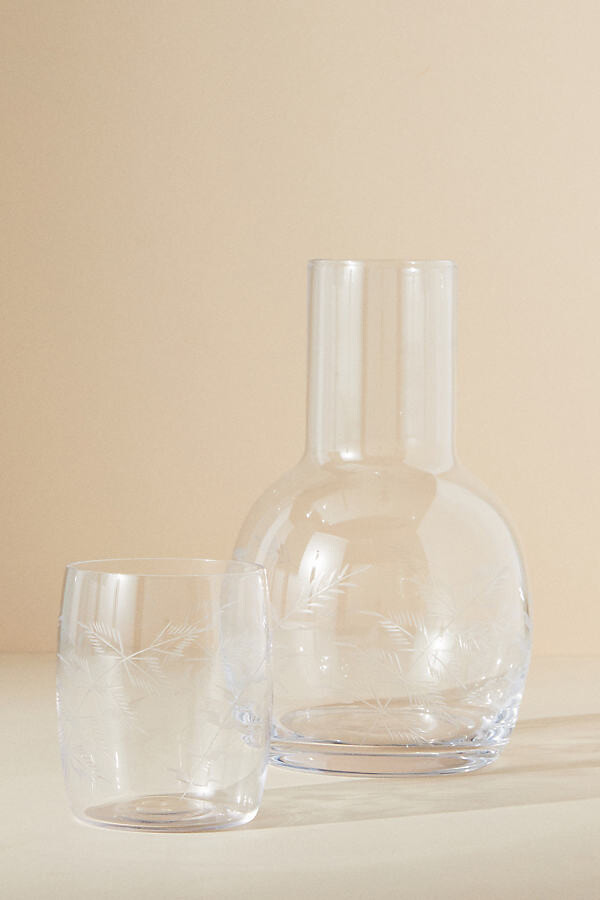 The Vintage List Crystal Carafe & Glass Set ShopStyle