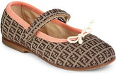 Thumbnail for your product : Zucca Fendi ballerina sandals 2- 4 years